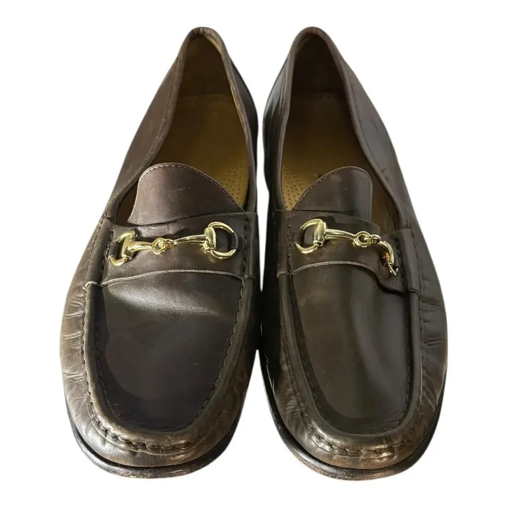 Cole Haan Mens Shoes Size 10.5 M Brown Leather Made in India